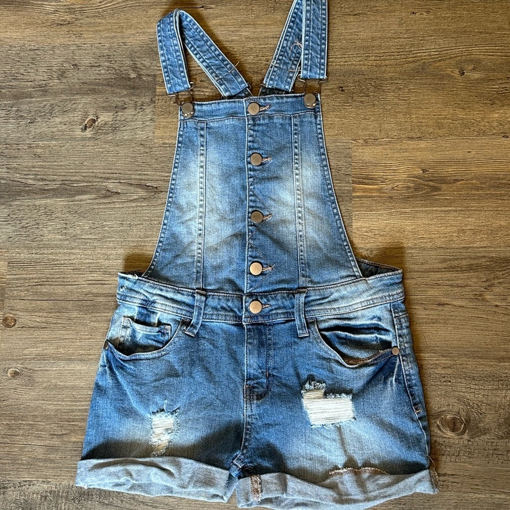 Tinseltown. Blue Denim Overalls